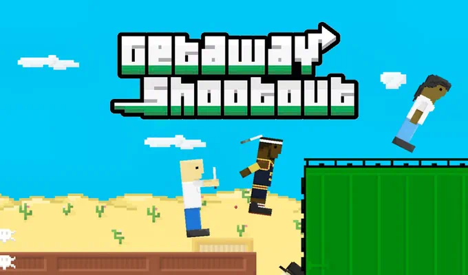 Getaway Shootout unblocked multiplayer race and fight game